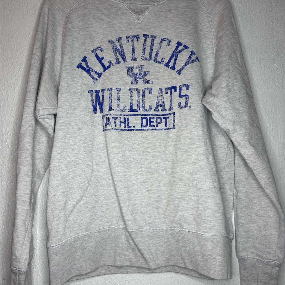 Kentucky Wildcats Gray Crewneck Sweatshirt